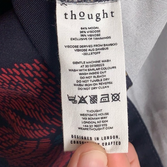 THOUGHT SLEEVELESS  FLORAL DRESS - Picture 8 of 9